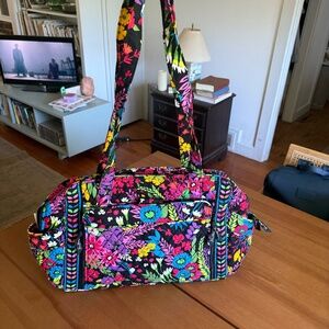 Vera Bradley Wildflower Diaper Bag/Duffle